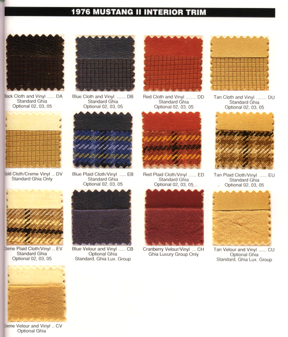 Image of '76 Interior Trim p2